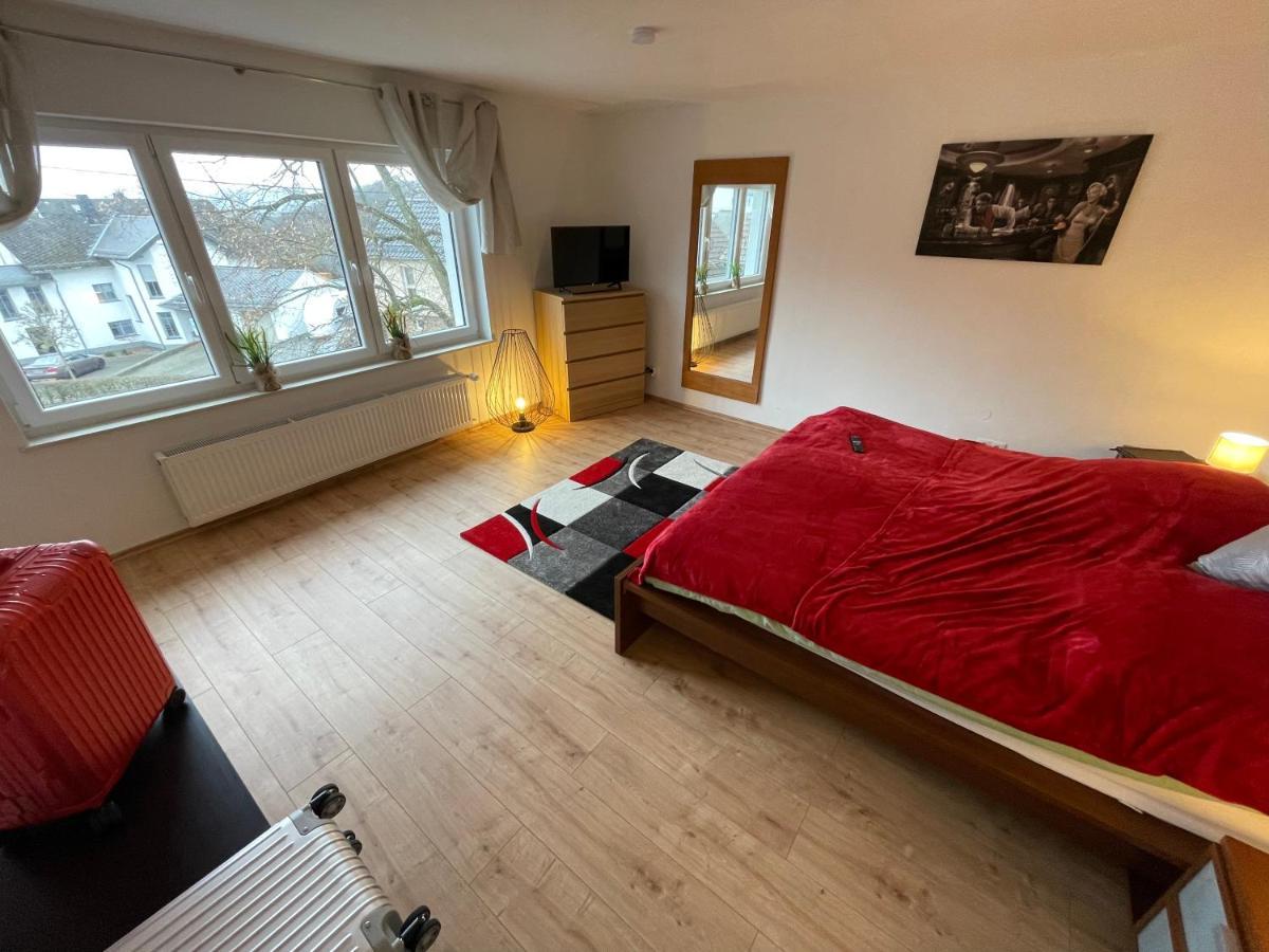 Ferienhaus Rheinnaehe Lykershausen Dış mekan fotoğraf