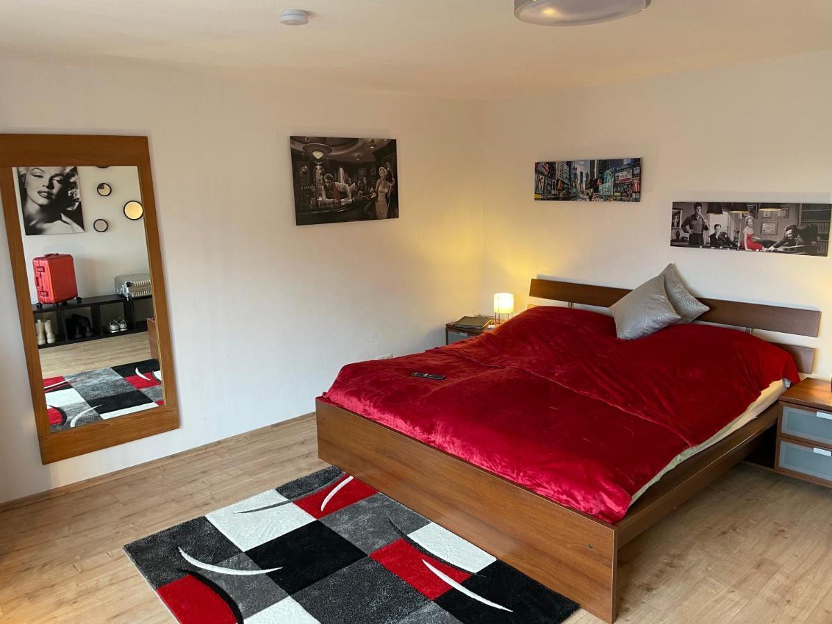 Ferienhaus Rheinnaehe Lykershausen Dış mekan fotoğraf